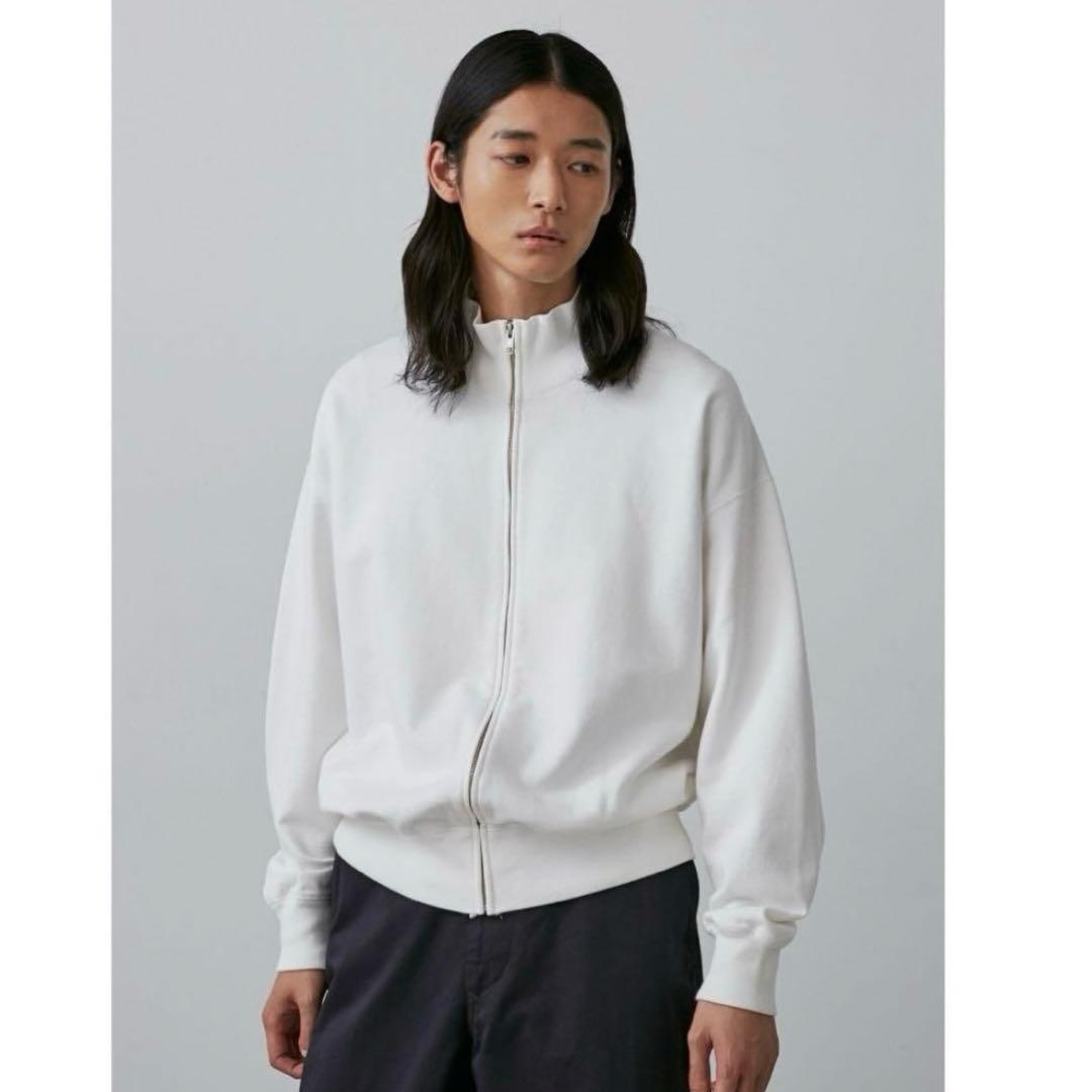く*ま様 YLEVE イレーヴ オーガニックコットン 白 スウェット ブルゾン