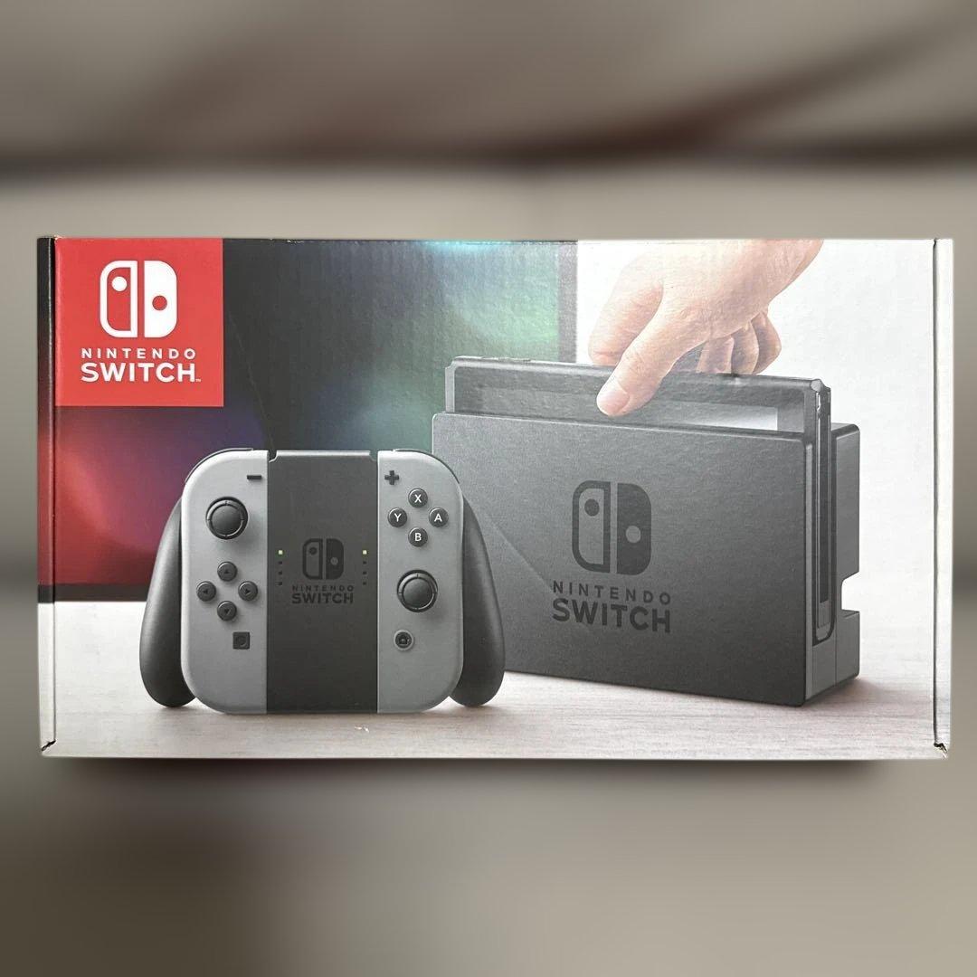 ◆美品◆ Nintendo Switch 本体一式セット グレー 箱付き