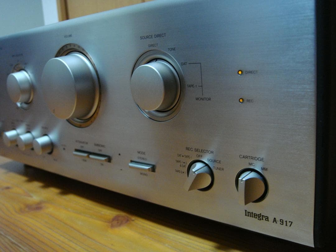 整備済 程度良 ONKYO オンキョー Integra A-917 取説付