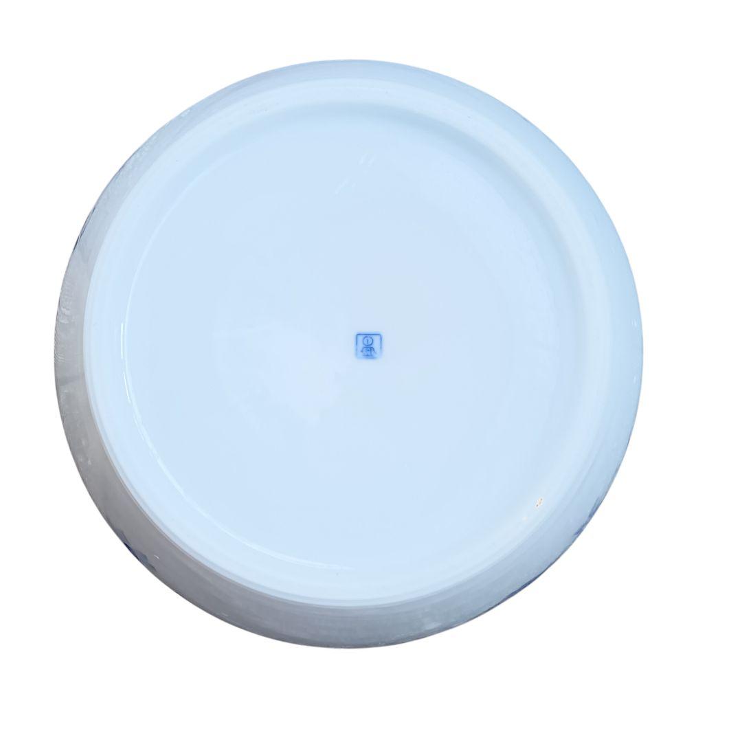 オールドノリタケ　火鉢　ブルーローズ　②