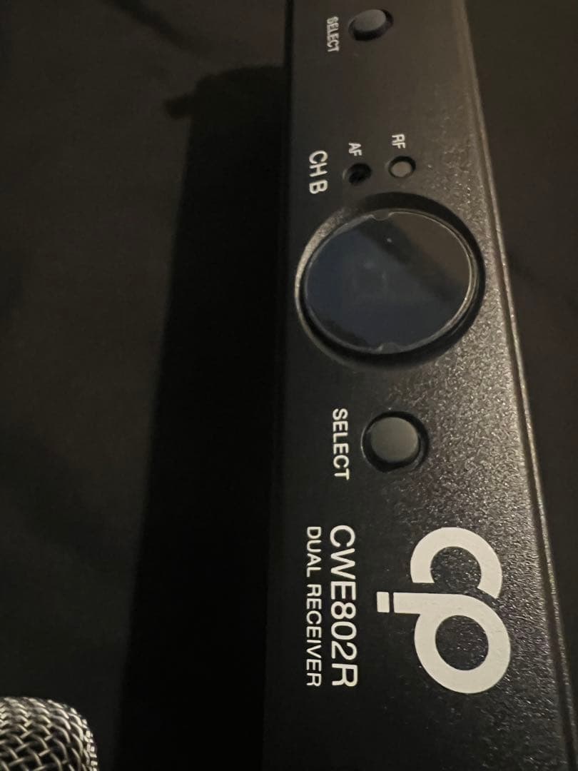 美品　ワイヤレスマイクセット　CWE802R. CWE800M