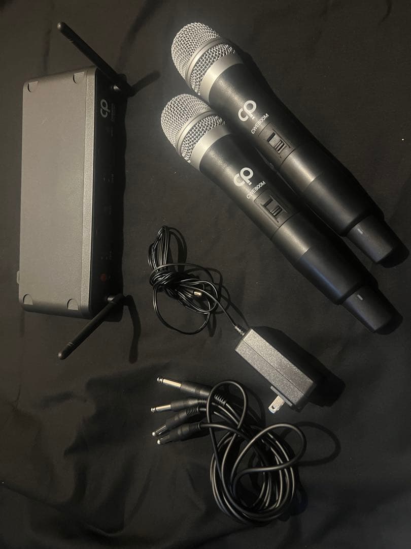 美品　ワイヤレスマイクセット　CWE802R. CWE800M