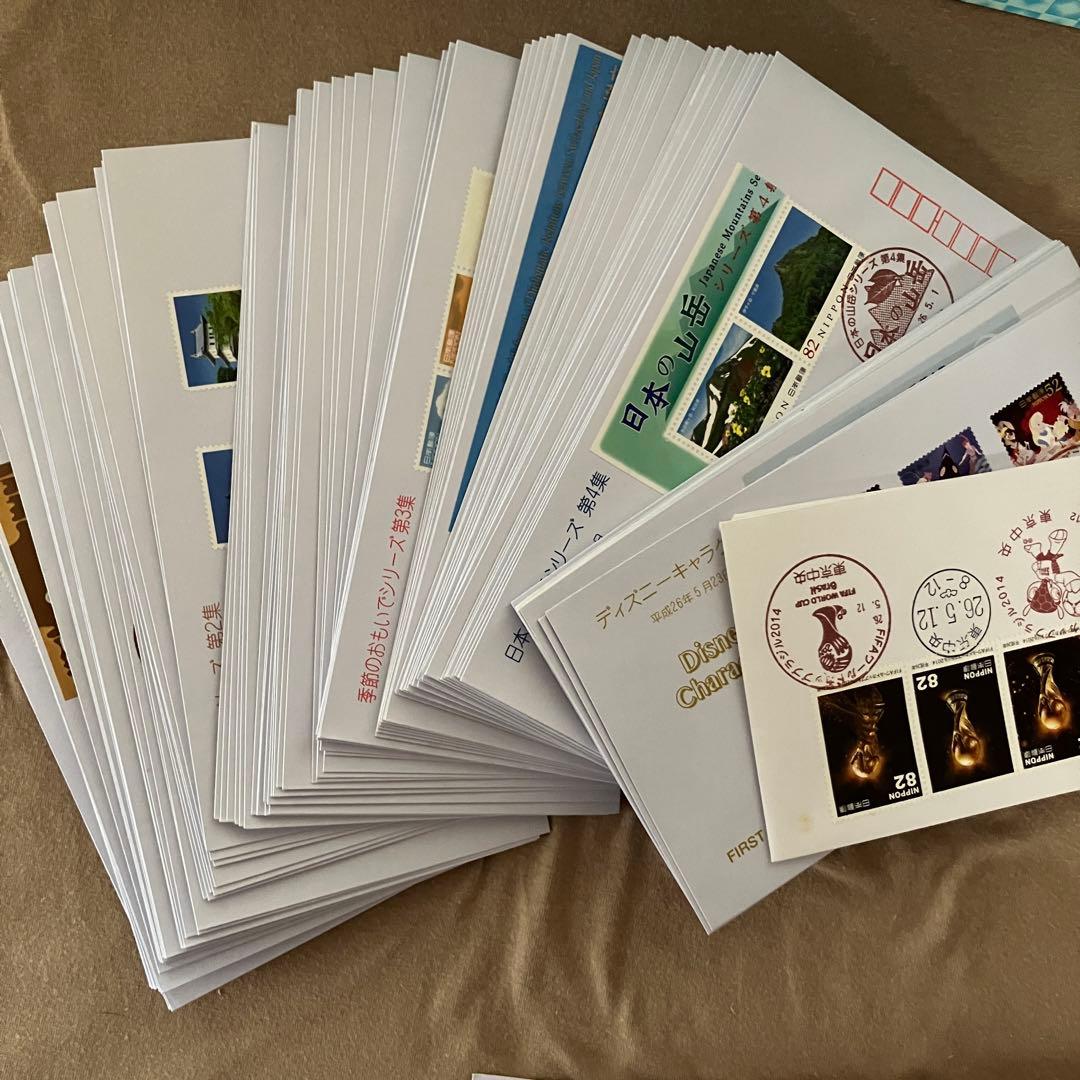 初日カバー 平成25年1月〜平成27年2月 320枚 満月印