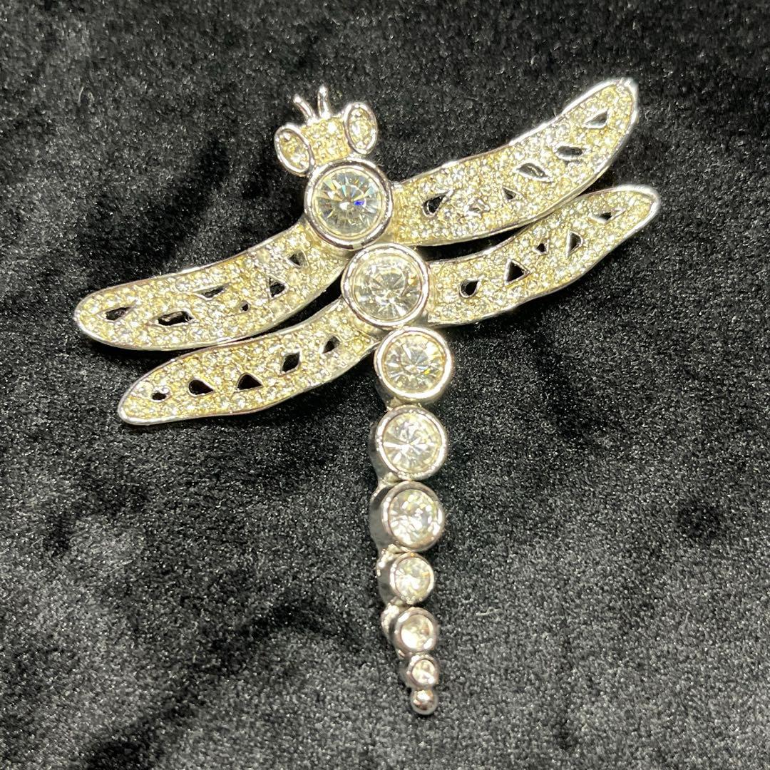 クリスチャンディオール トンボブローチ アクセサリー《ジャンク》