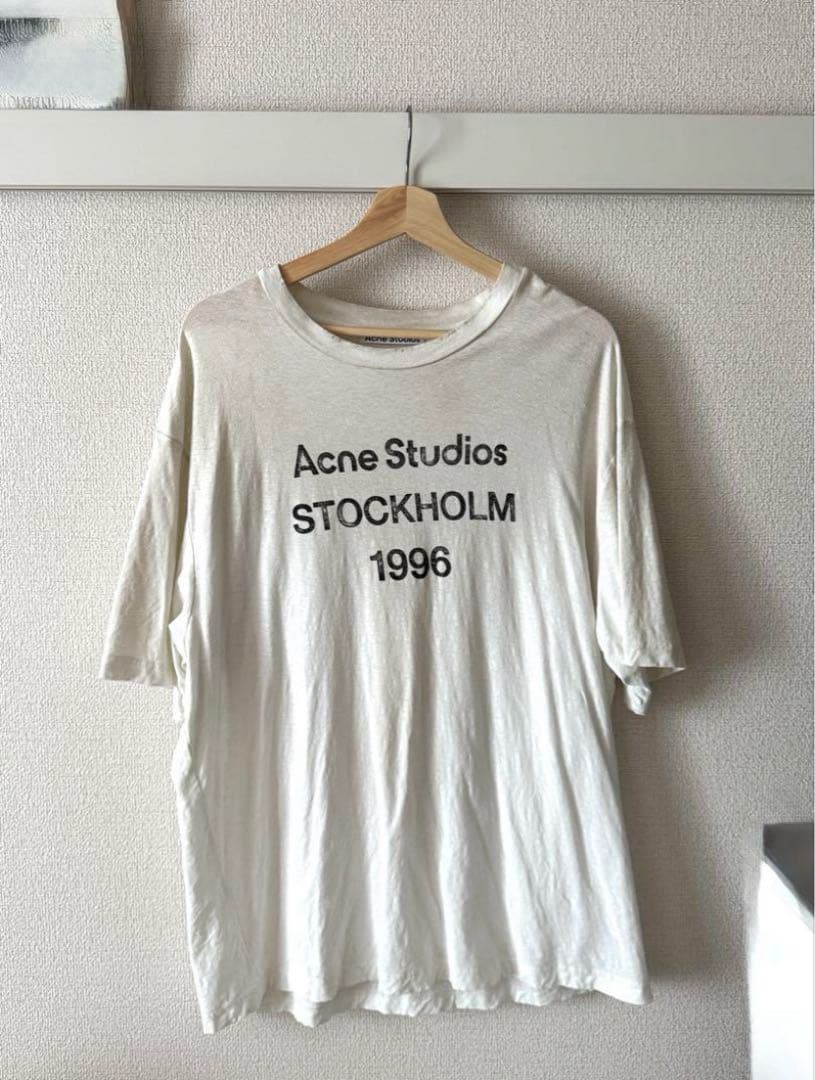 トップス Acne Studios Logo T-shirt L size