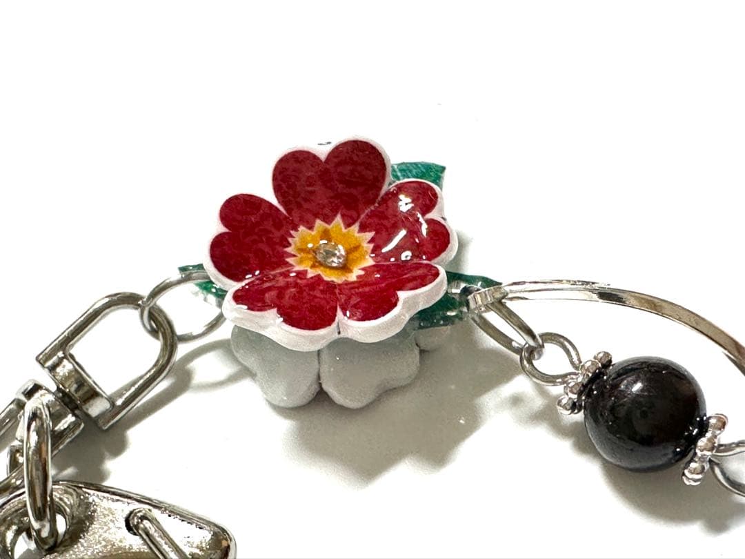 和風ピアス　とまとメガネ