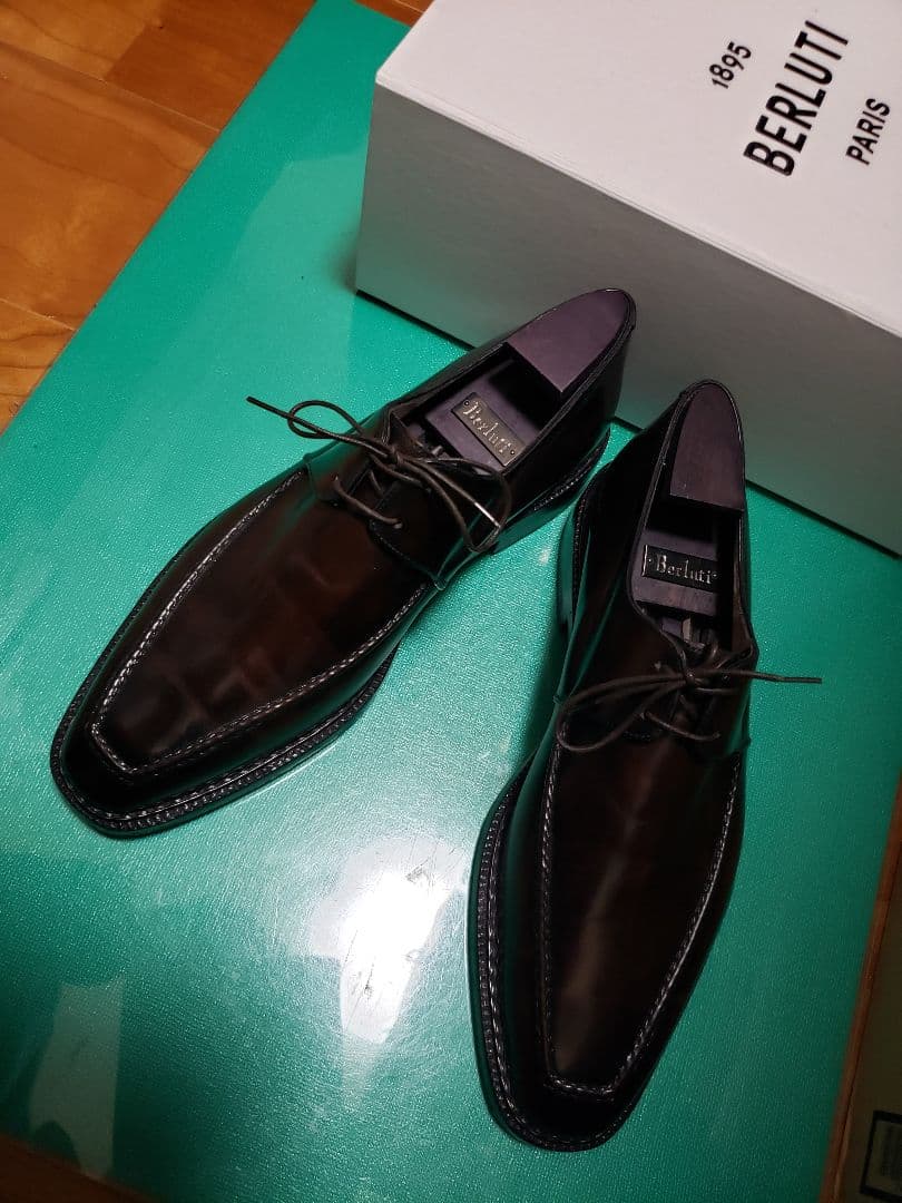 【希少・美品】Berluti ベルルッティ ノルベジェーゼ ダークブラウン　8