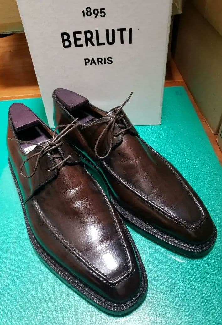 【希少・美品】Berluti ベルルッティ ノルベジェーゼ ダークブラウン　8
