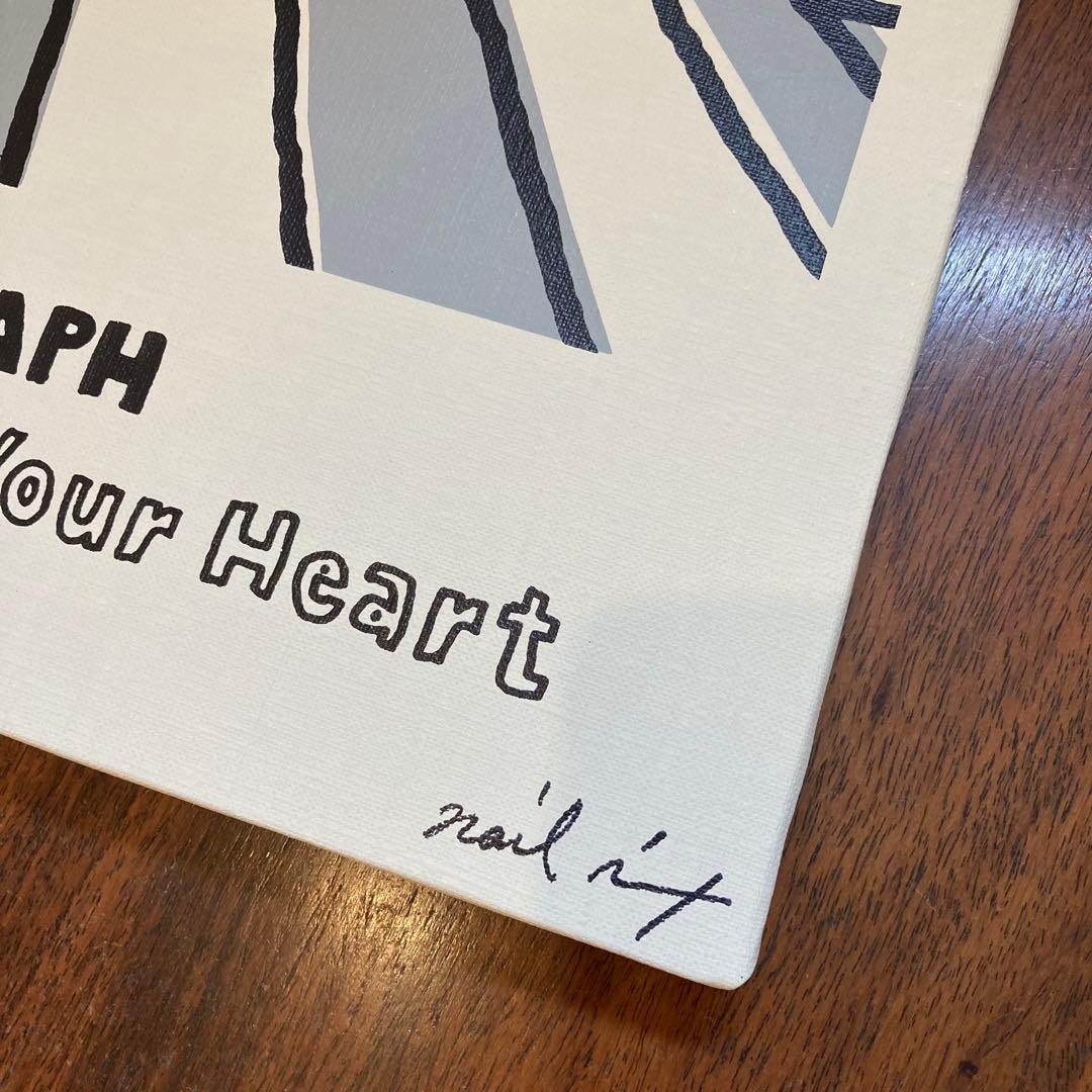 送料込　NAIJEL GRAPH シルクスクリーン　額装　ナイジェルグラフ