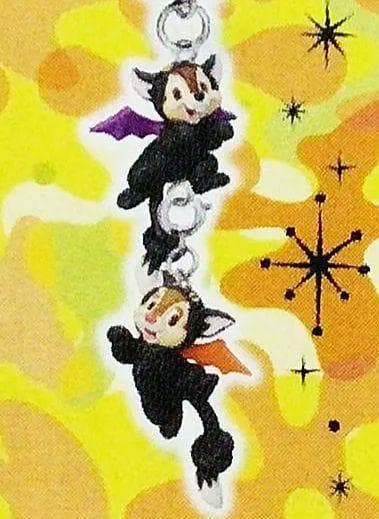 新品ディズニーストアハロウィン2009ペアプラッシュチップ＆デールぬいぐるみ黒猫