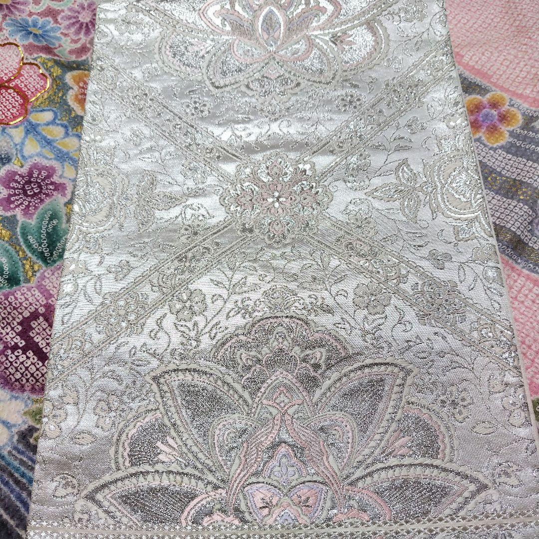 振袖フルセット(8点)・成人式・総絞り・エンボス加工・胴裏正絹・正絹・逸品