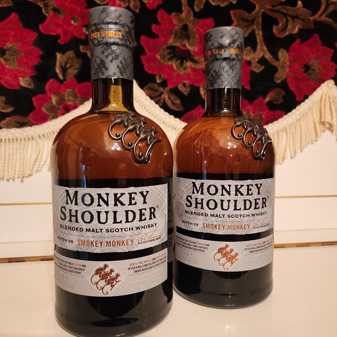 人気 ! 品薄状態Monkey Shoulder バッチ09スモーキー< 2本>