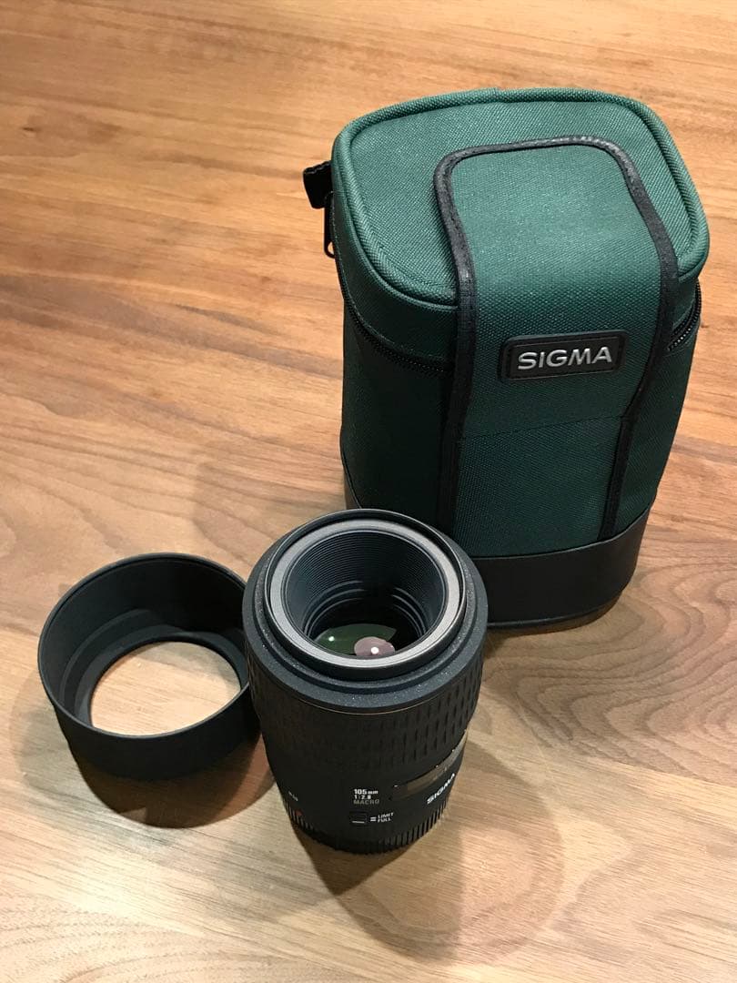 シグマ　SIGMA ex 単焦点レンズ　105 1:2.8 マクロ　macro
