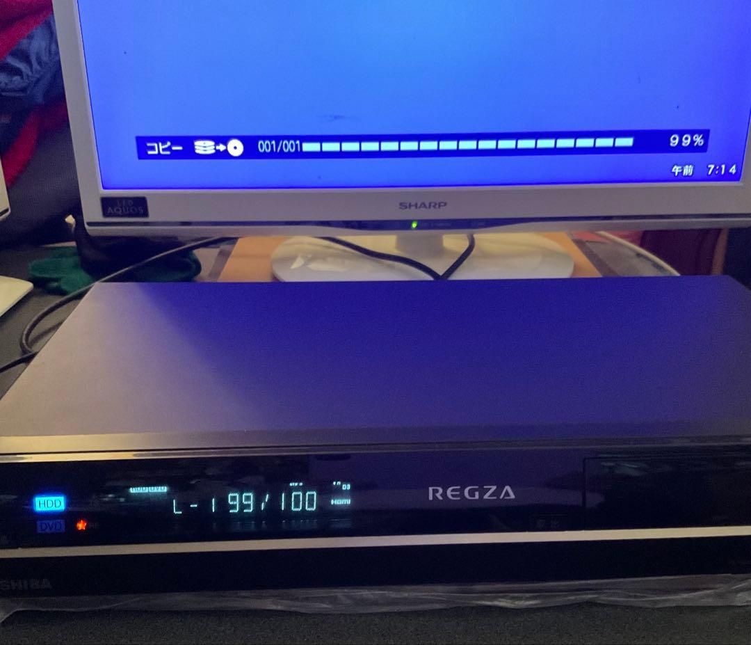 TOSHIBA REGZA RD-R100 DVDレコーダー（地デジ対応）