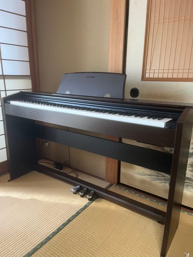 じゅんさま専用　カシオ電子ピアノ　PX-770(イス付き) 引き取り希望