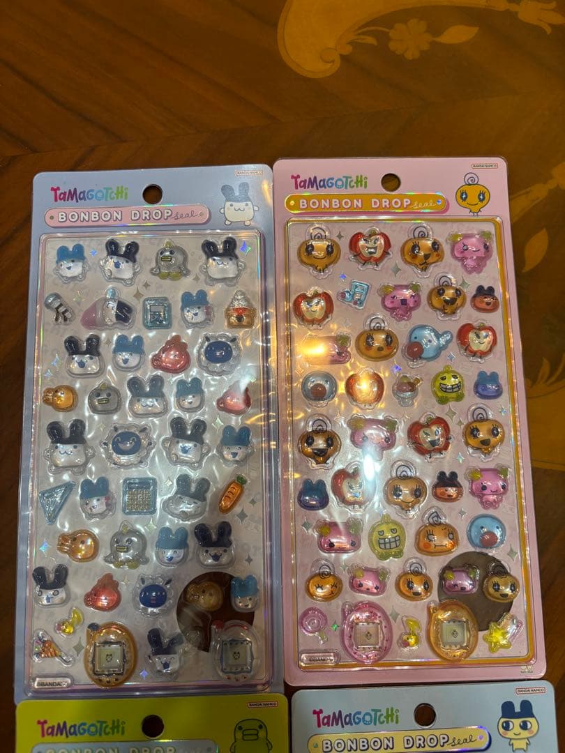 【正規品】2たまごっち ボンボンドロップシール 4種セット