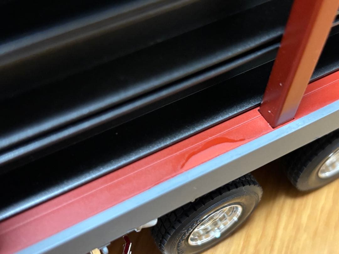 アオシマ1/32デコトラ、バリューデコトラ、平トレーラー(ジャンク品)