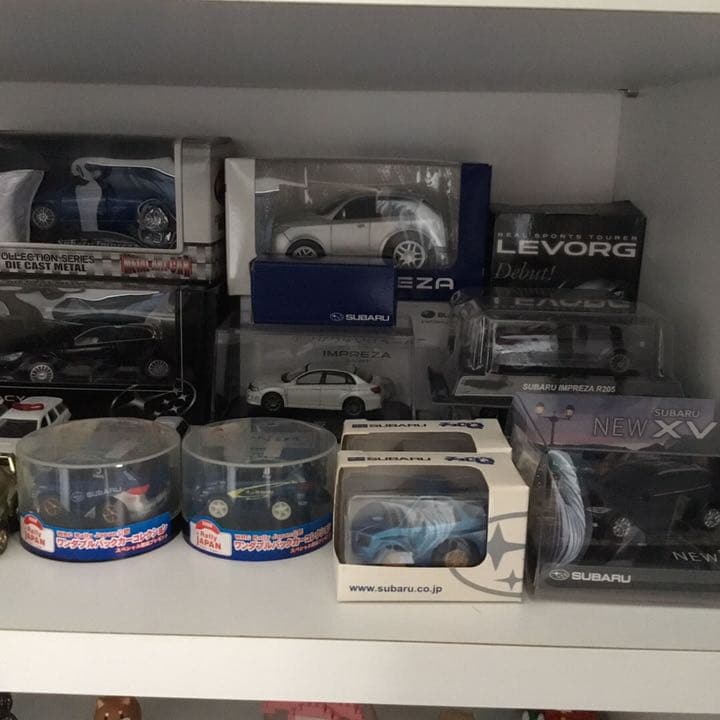 トミカ他　スバル車多数　ミニカーセット