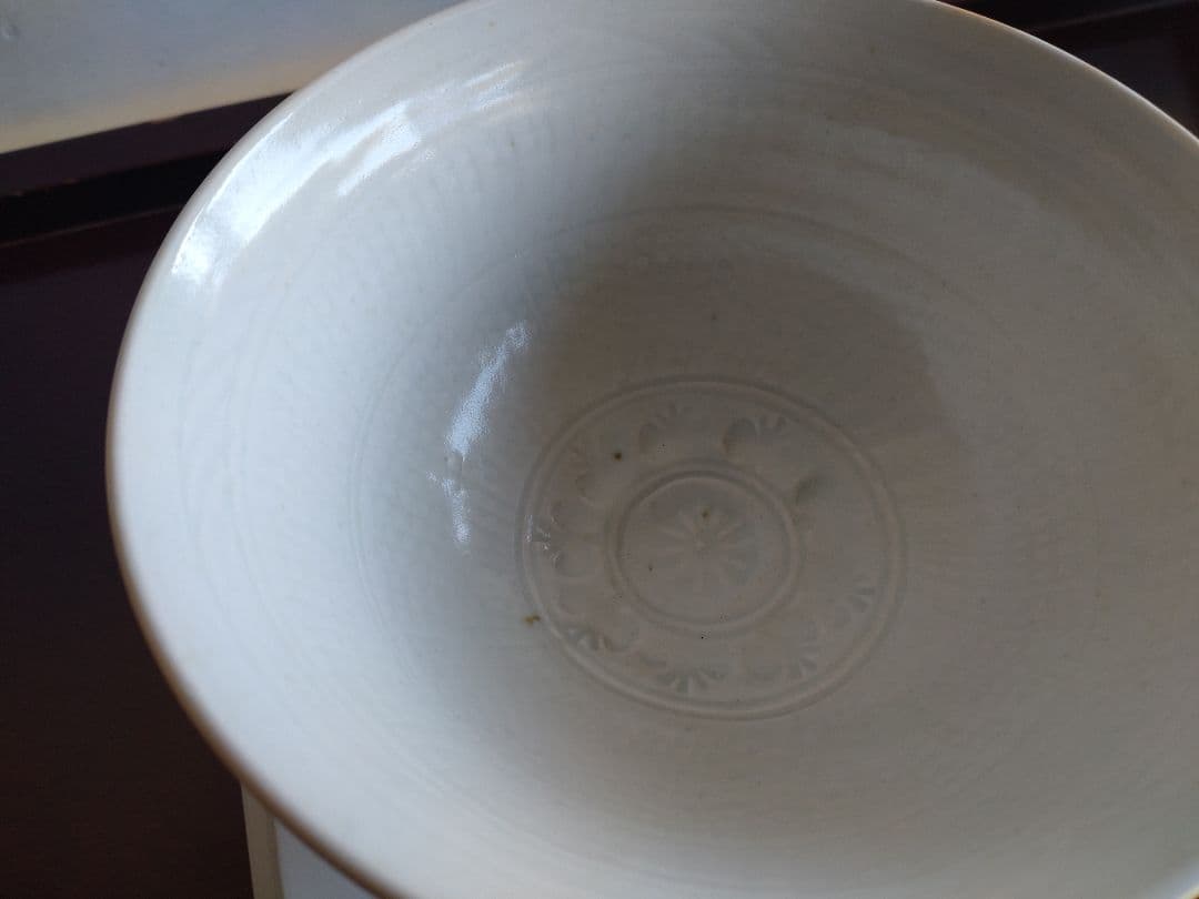 亀田大介　白掛け三島抹茶茶碗　検）境知子道一安藤雅信中里花子濱中史朗余宮隆