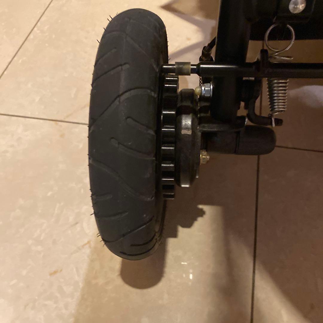 犬用AirBuggy ブラック 犬用 タイヤ交換済