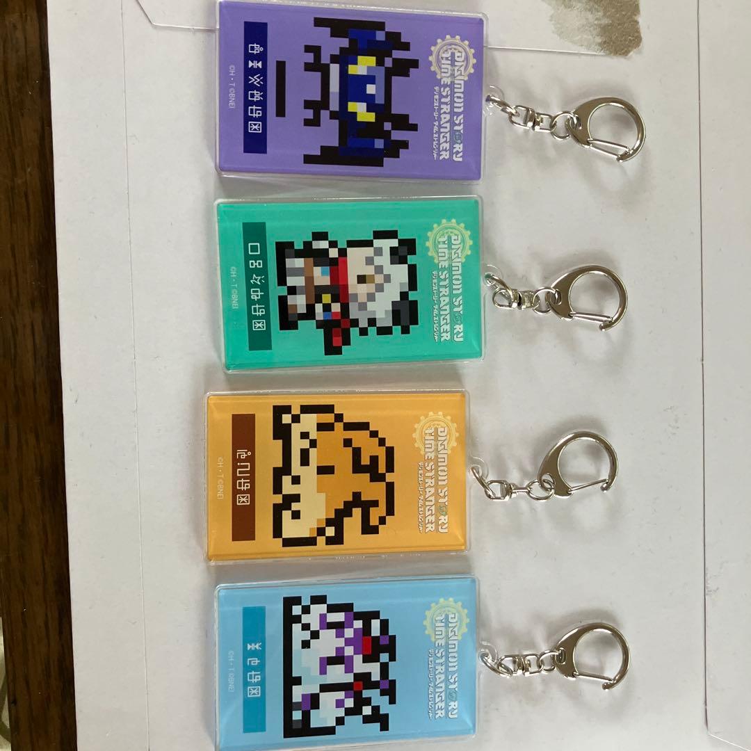 TGS2025デジモンアクリルキーホルダー4種セット