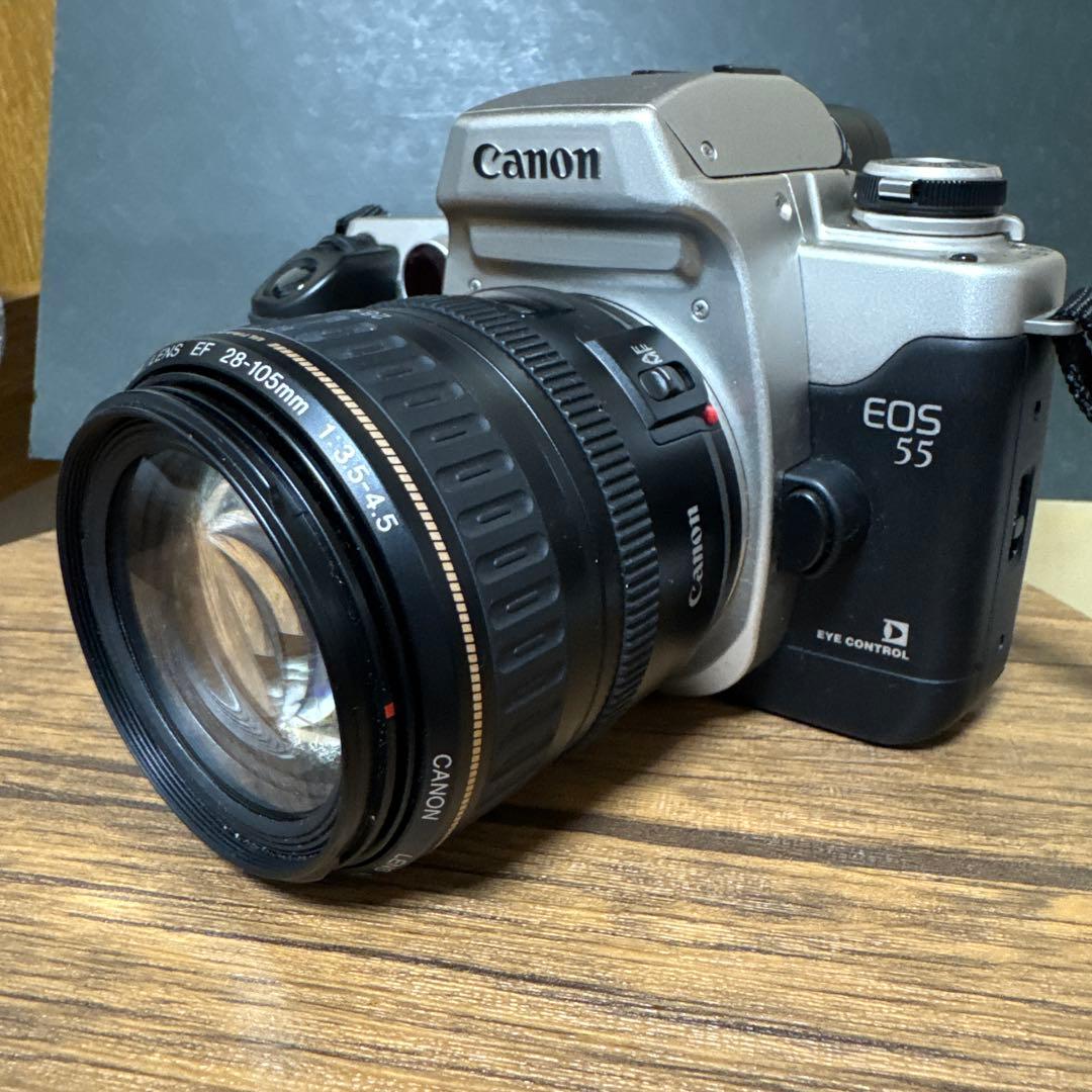 キャノン Canon EOS55 一眼レフ フィルムカメラ