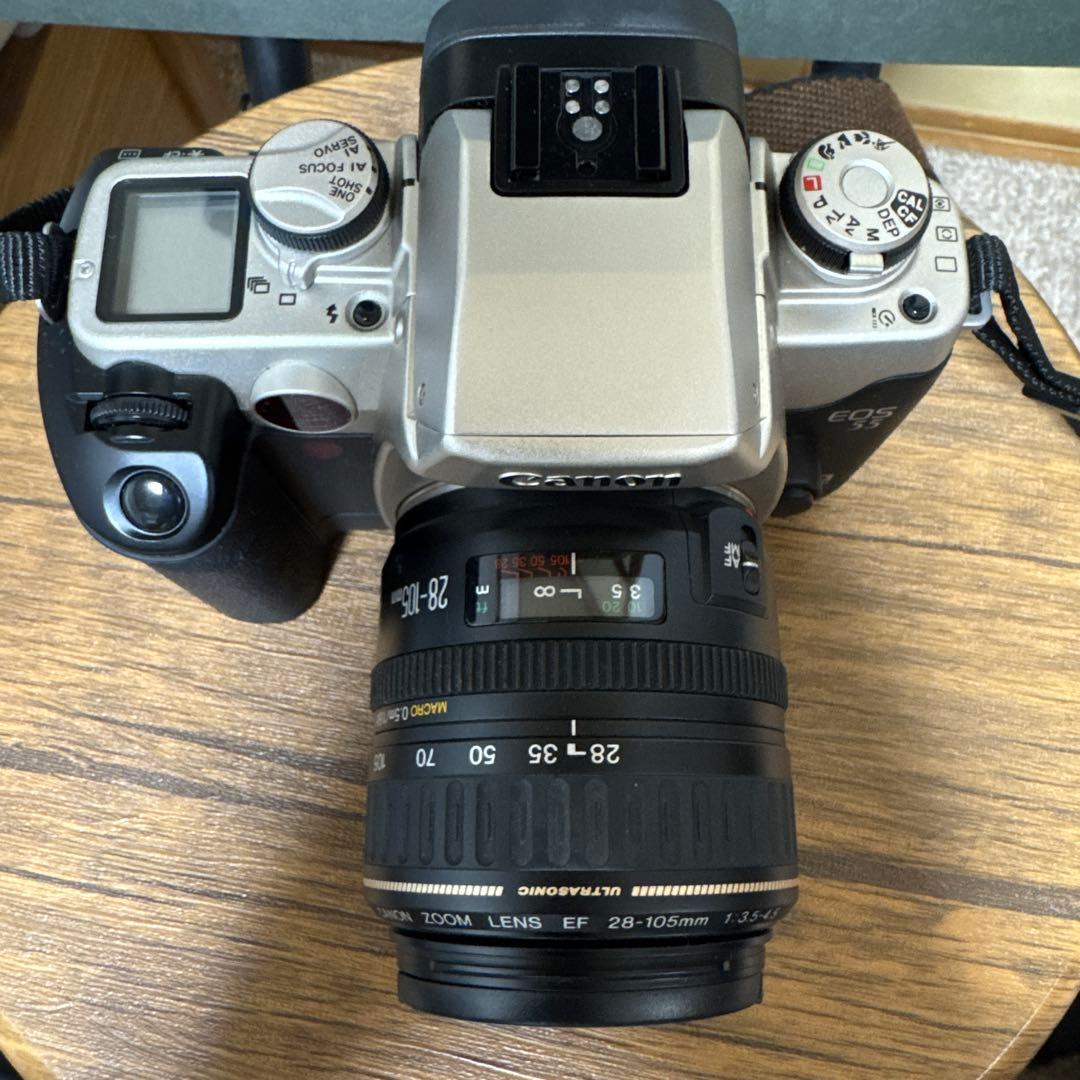 キャノン Canon EOS55 一眼レフ フィルムカメラ