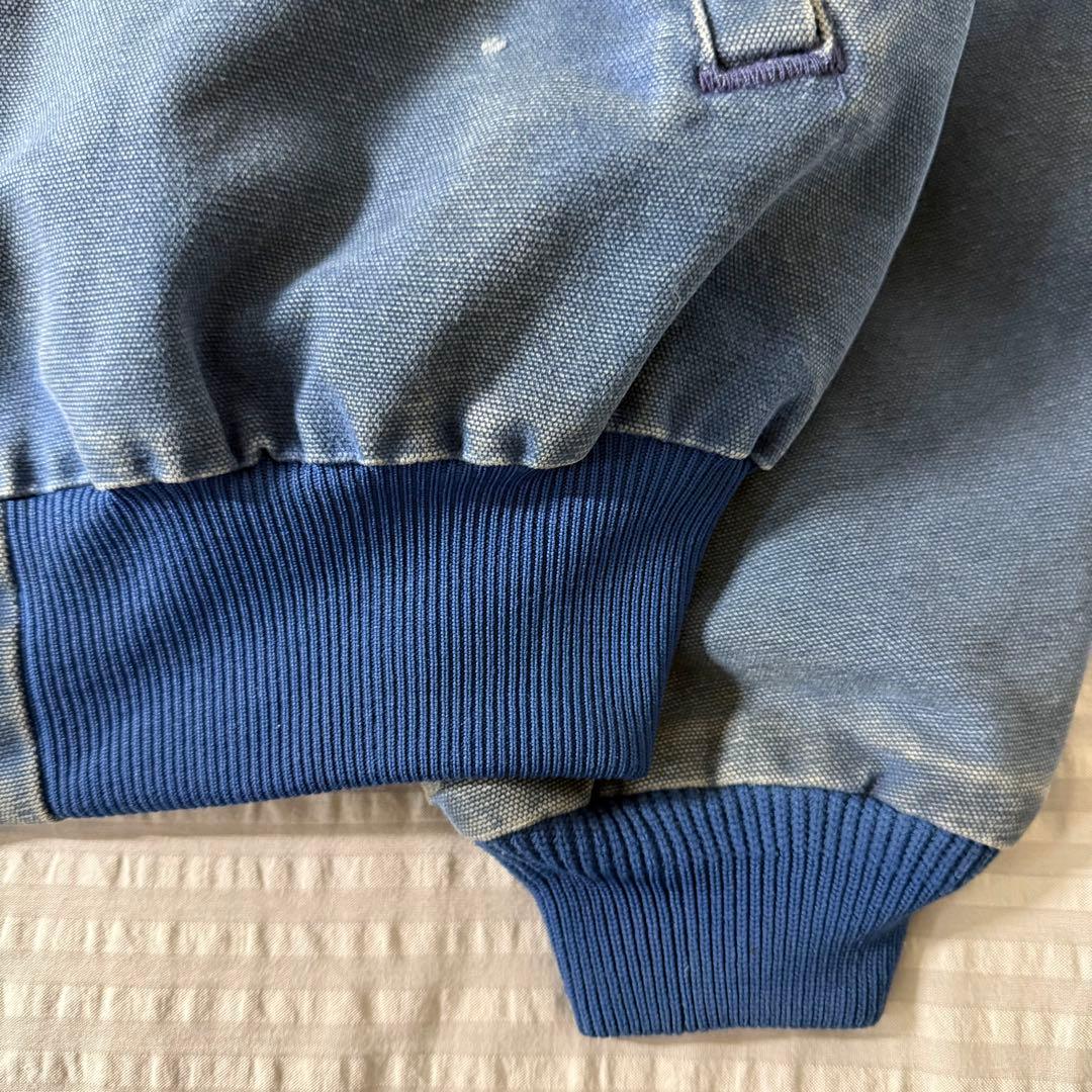 希少Carhartt サンタフェジャケットJ14 BLU 90s USA製
