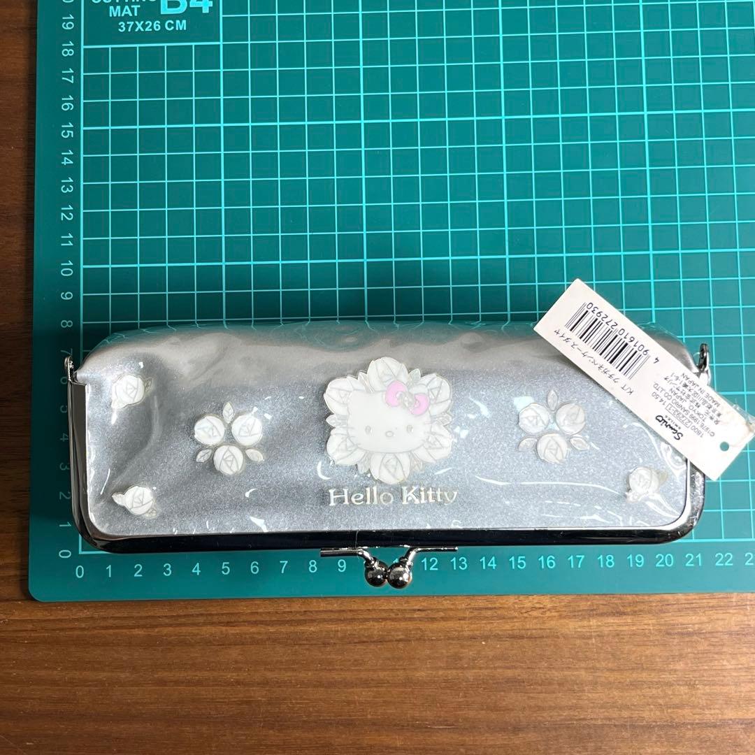 ハローキティ／口金ペンケース　ダイヤ 1999年製　新品未使用