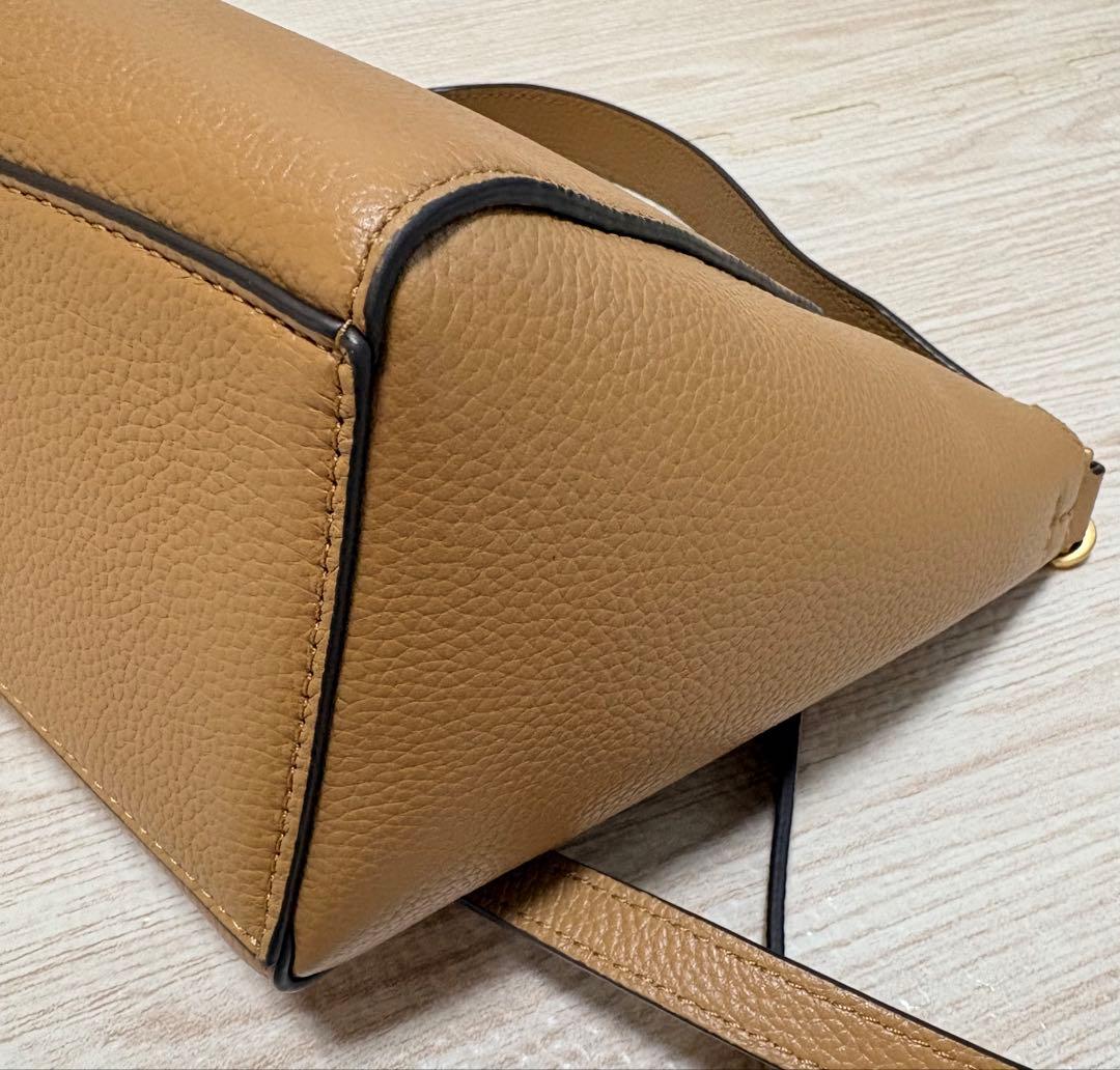 ✨極美品✨トリーバーチ マックグロー　スモールバケット バッグ ティラミス