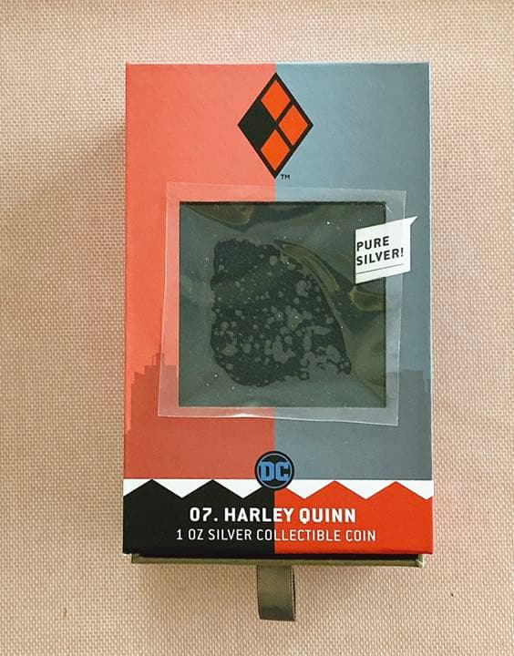 ハーレイ・クイン　チビ　銀貨　ニウエ