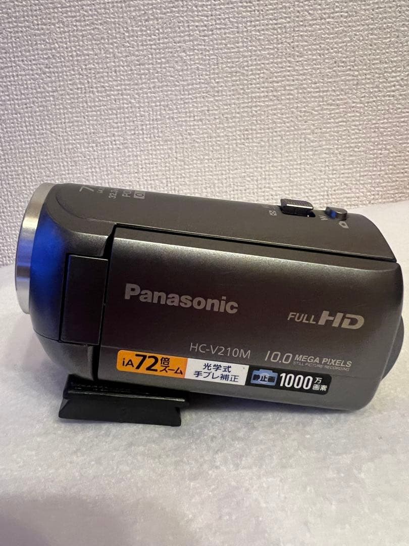 送料込/PanasonicフルHD HCーV210M/ハンディカメラ