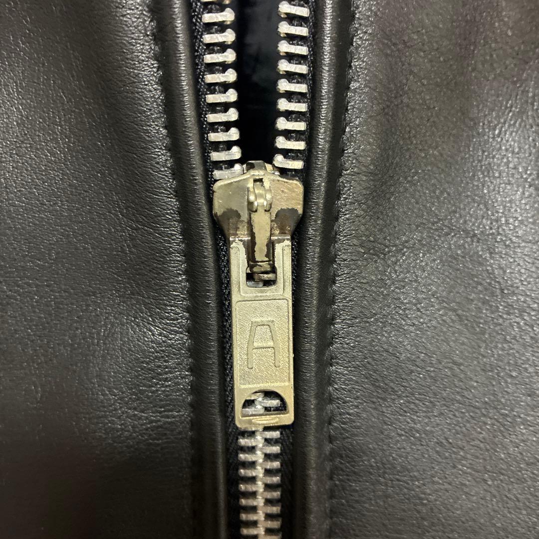 666 シングルライダースジャケット ステアハイド　MADE IN UK 42