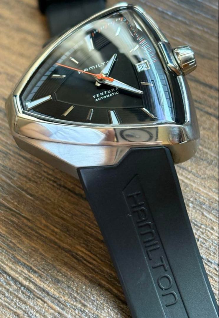 美品 HAMILTON ハミルトン ベンチュラ プレスリー自動巻