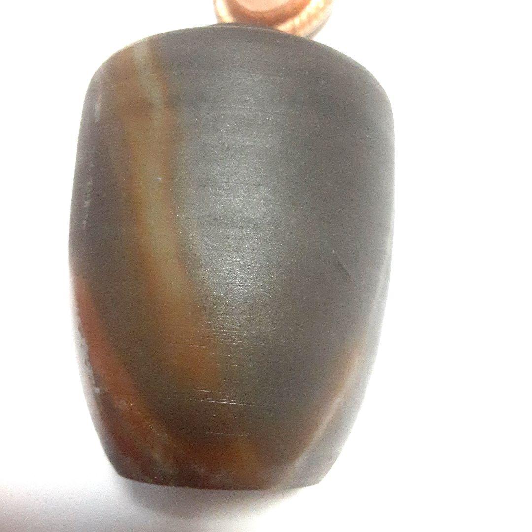 匿名配送、送料込み【新品未使用】備前焼　小西陶古　茶入れ　霧箱有り