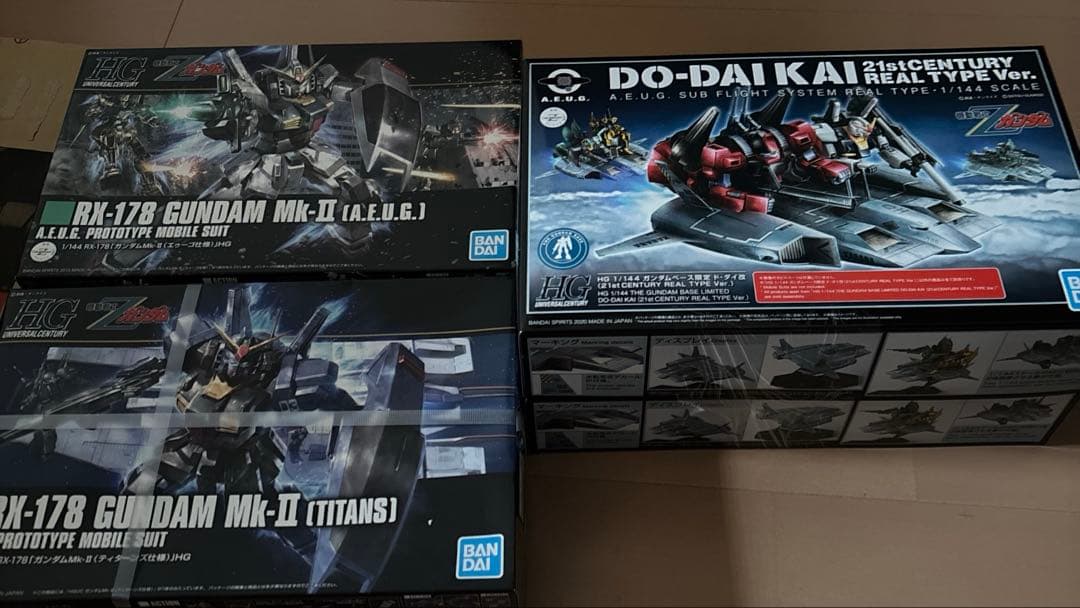 hguc ガンダムmark2 ドダイ改x2