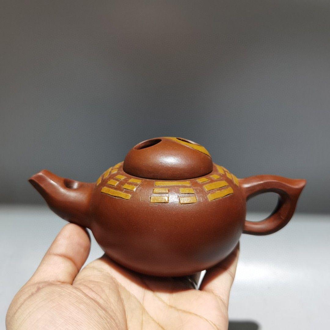 宜興 紫砂壷 茶壺 西施八卦壺 茶道具