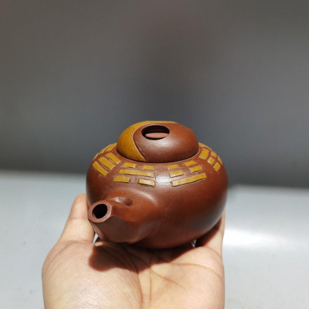 宜興 紫砂壷 茶壺 西施八卦壺 茶道具