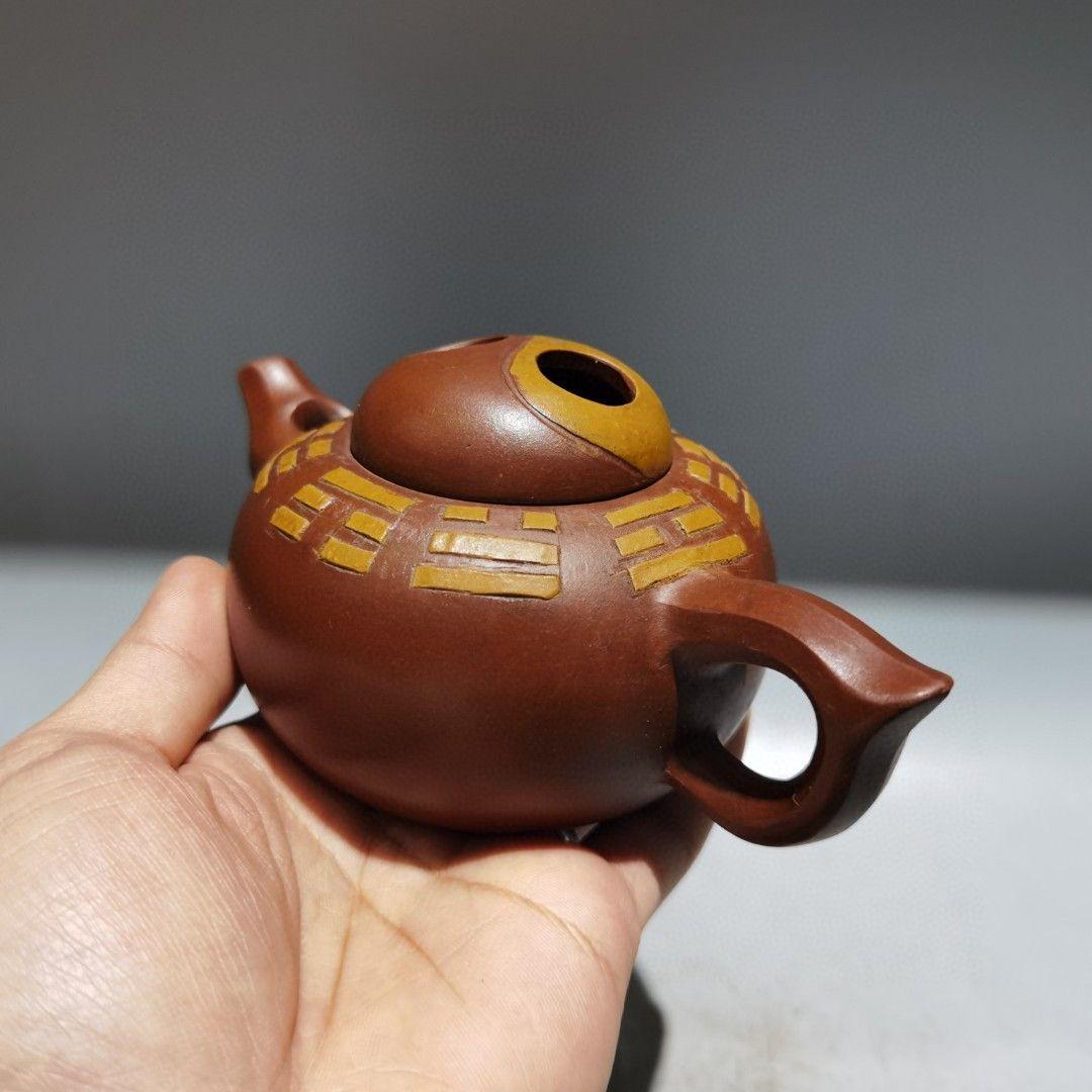 宜興 紫砂壷 茶壺 西施八卦壺 茶道具