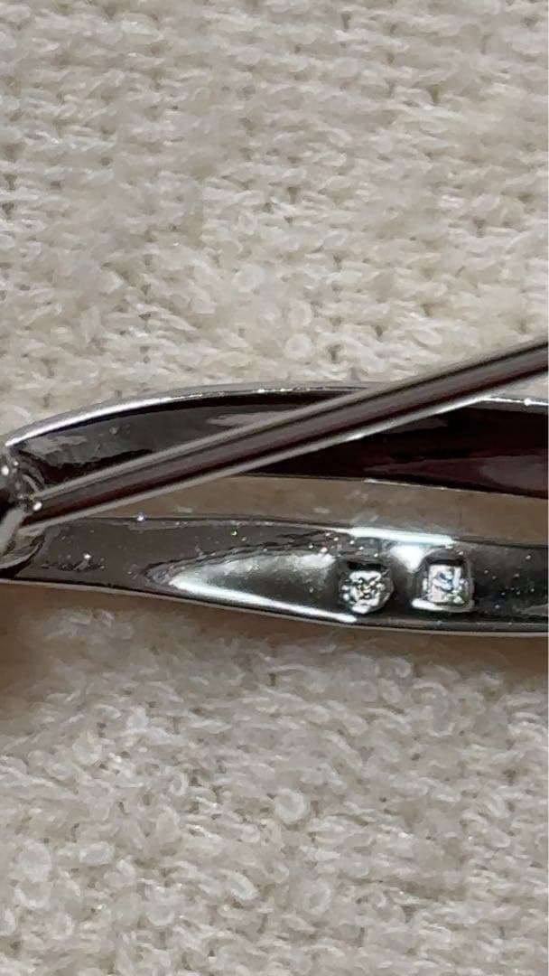 MIKIMOTO ミキモト アコヤ真珠 パール ブローチ　シルバー フラワー