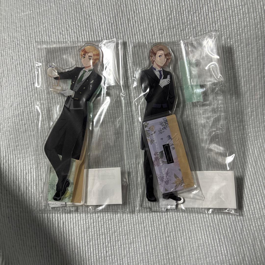 ヘタリア イギリス フランス アクリルスタンド chibiぬいぐるみ アクスタ