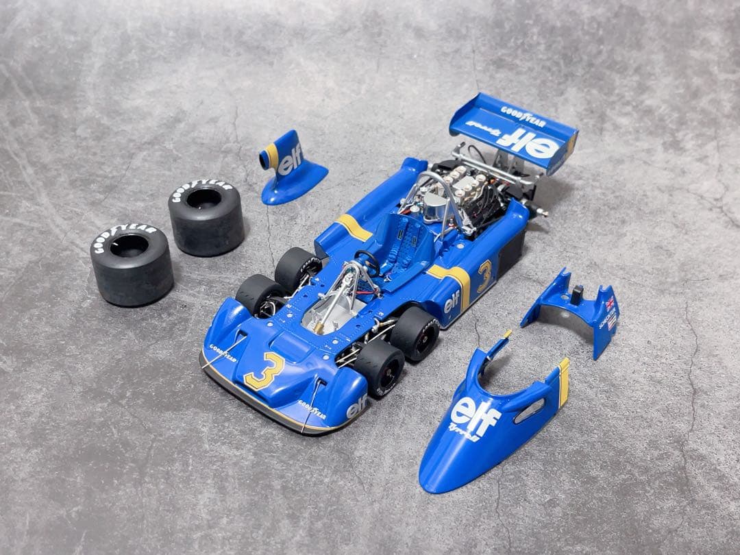 TSM 1/18 タイレル P34 Tyrrell silverstone#3