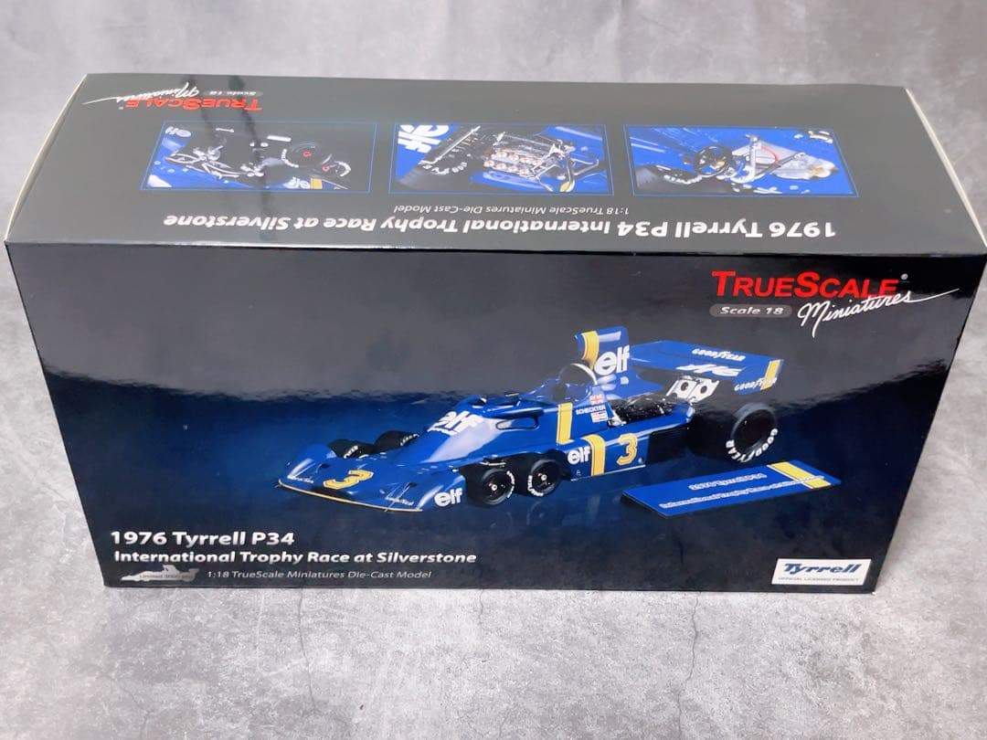 TSM 1/18 タイレル P34 Tyrrell silverstone#3