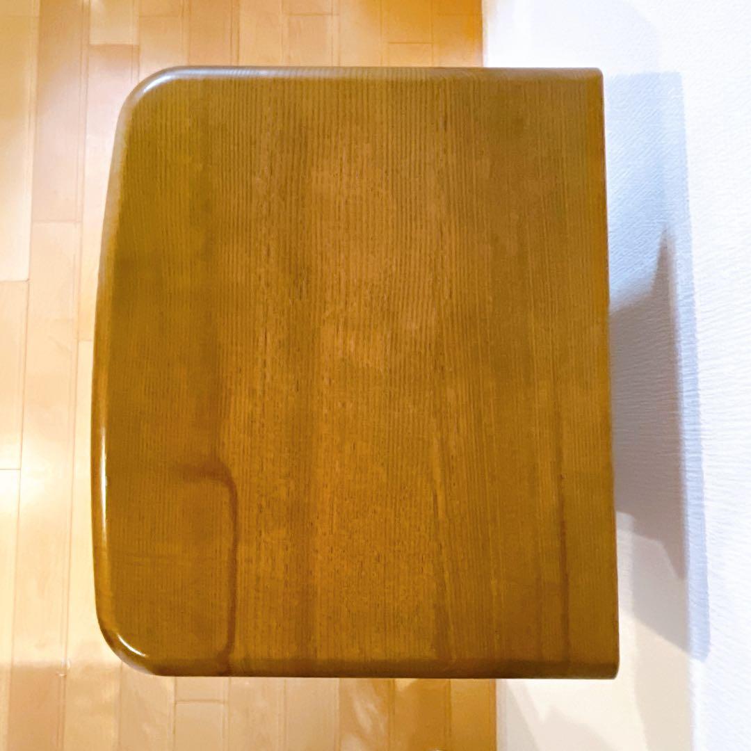 karimoku カリモク 電話台 コンセント付き キャビネット 4段 引出し