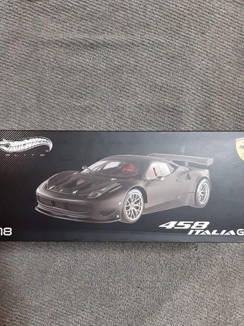 未開封 ホットウィール 1/18 Ferrari 458 ITALIA GT2