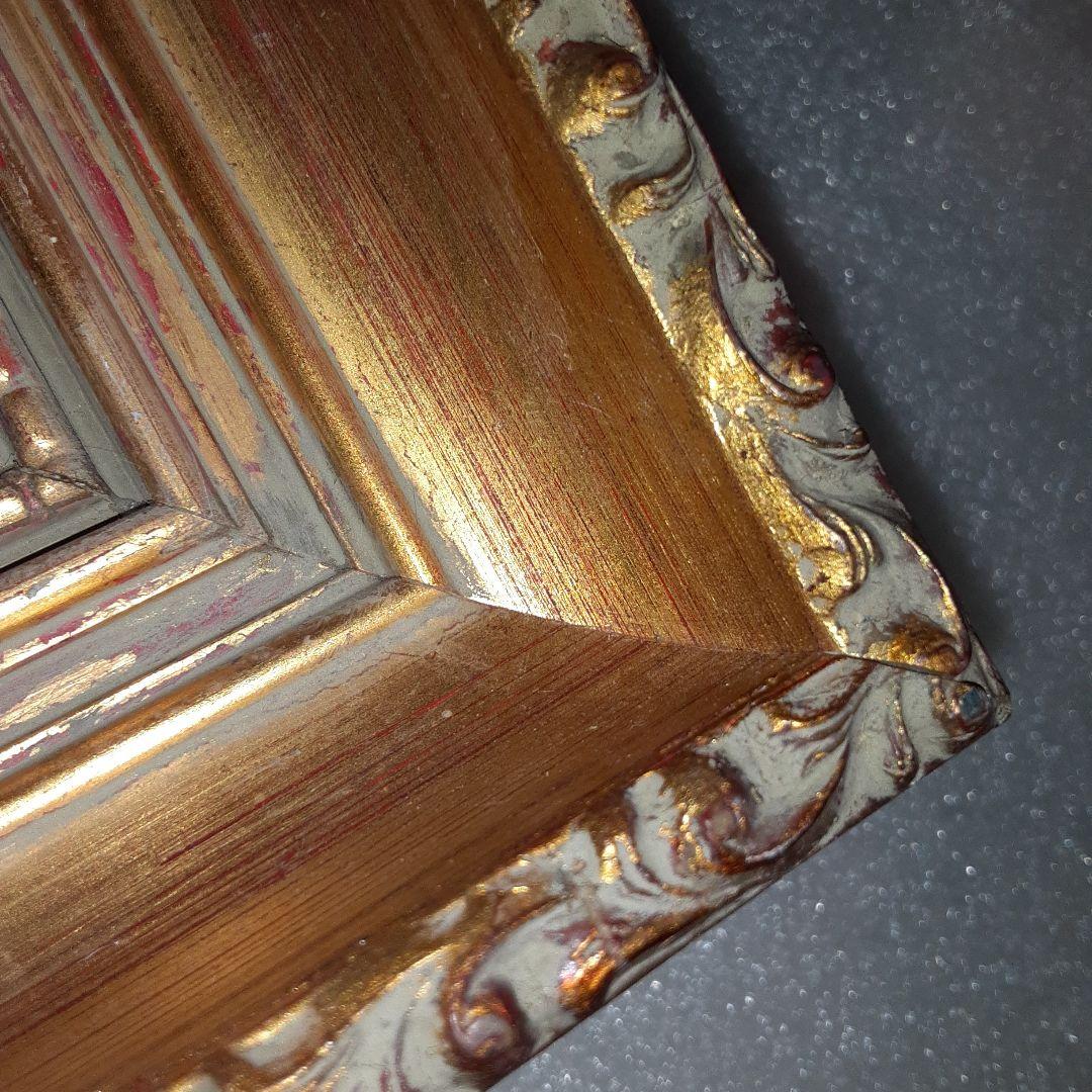 額縁　F12号　61×50.5　木製　フレーム　縁のみ