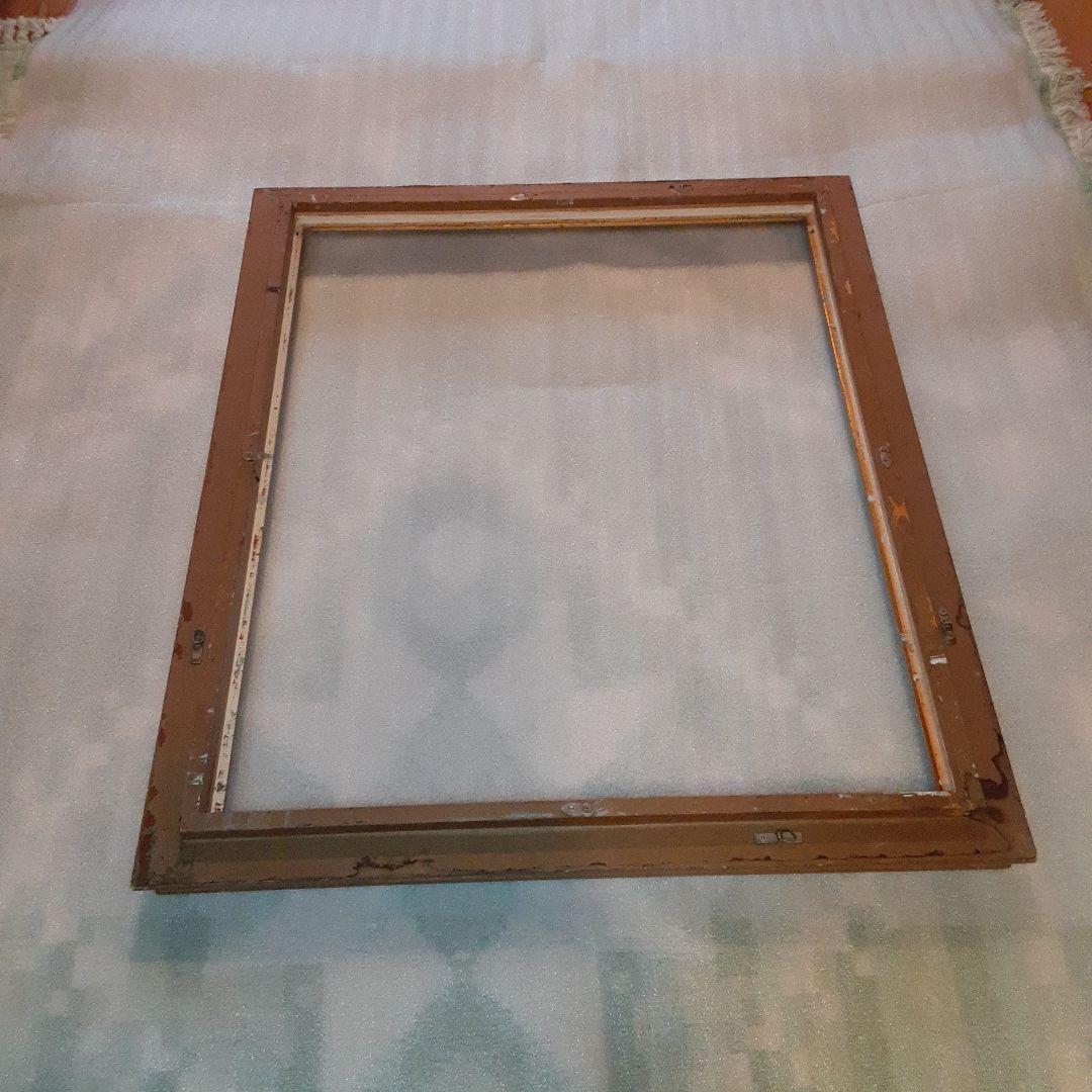 額縁　F12号　61×50.5　木製　フレーム　縁のみ