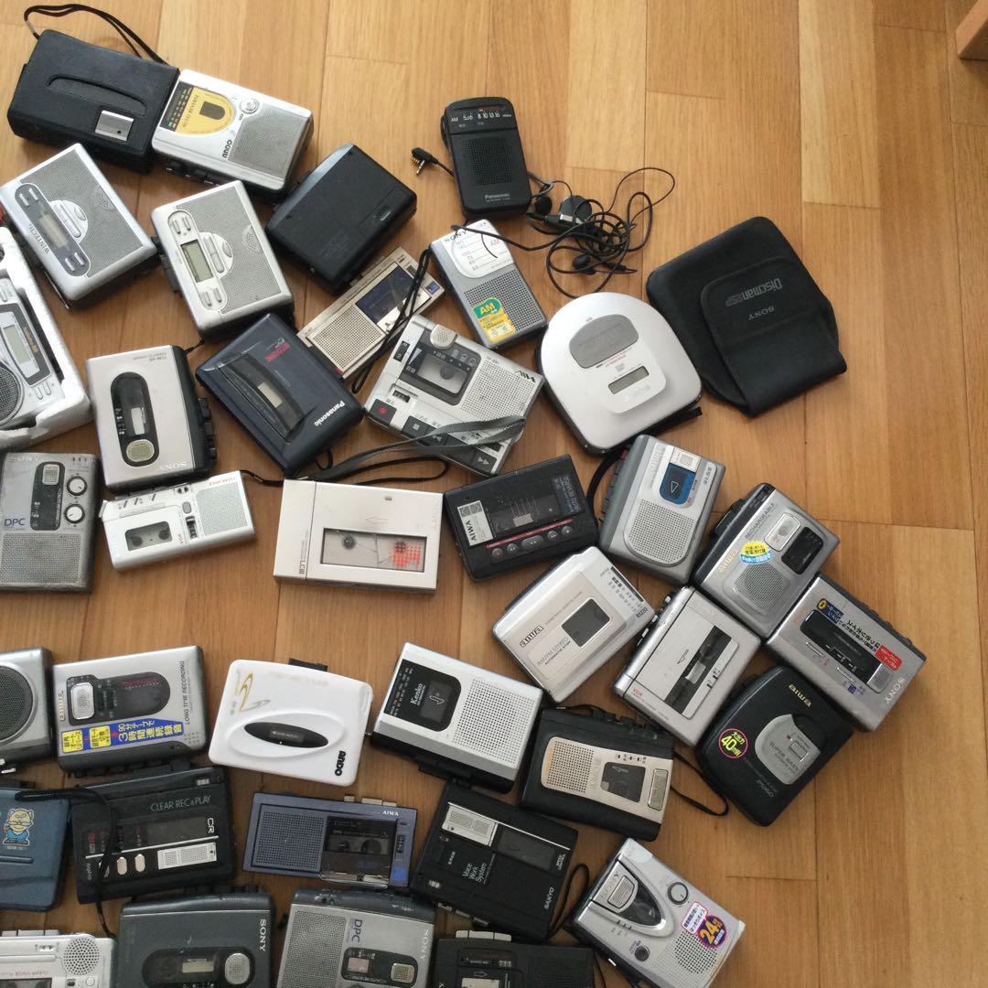 SONYカセットプレーヤー など約59台セット 中古品