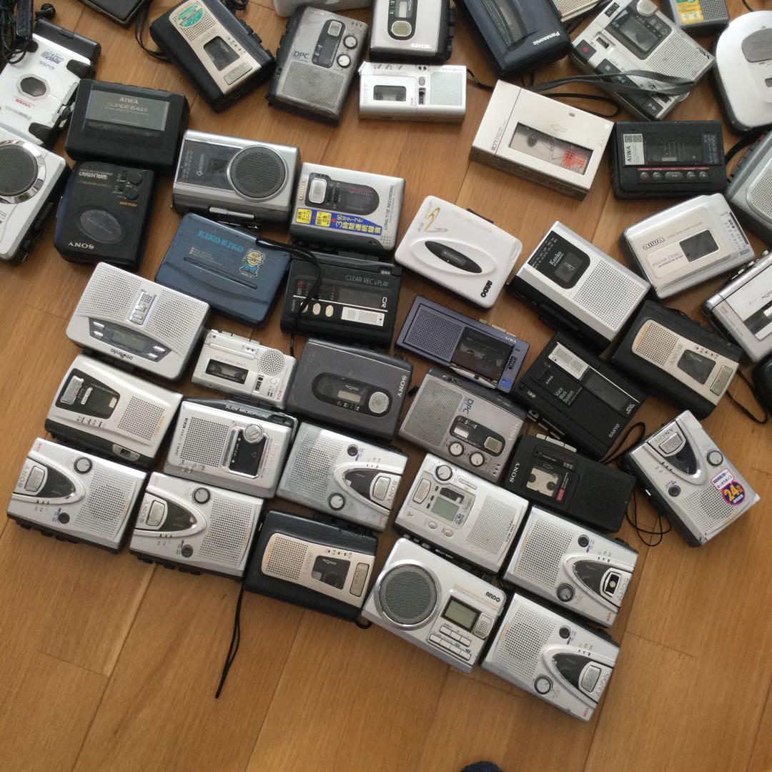 SONYカセットプレーヤー など約59台セット 中古品