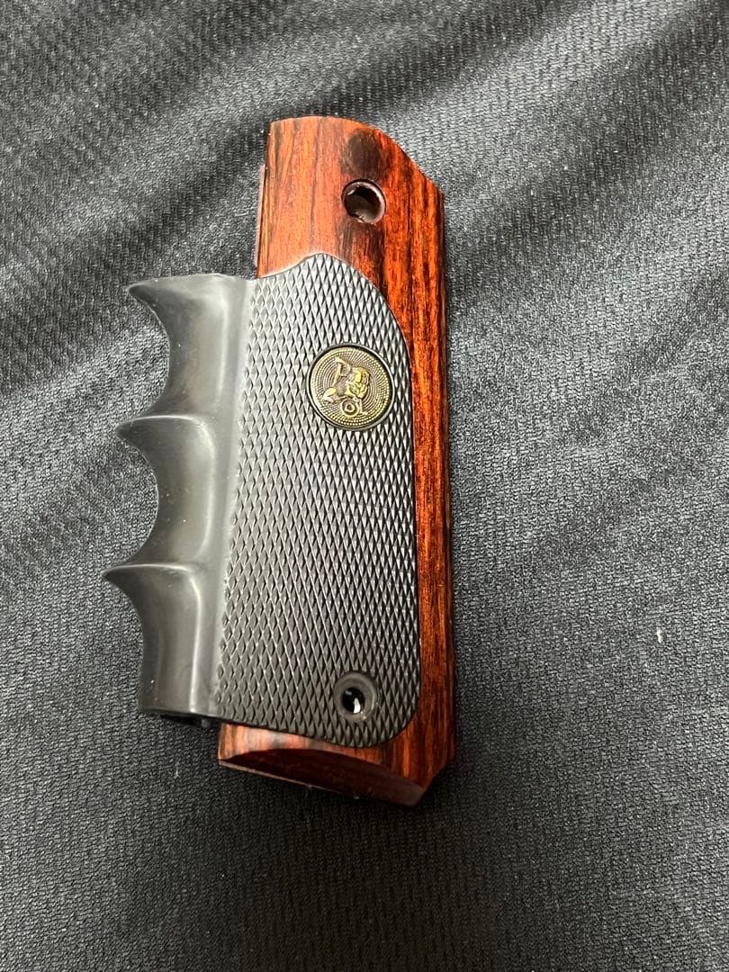 中古◆パックマイヤー　ウッド &ラバーグリップ M1911 コルトガバメント系